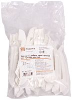 Держатель кабеля односторонний для прямого монтажа белый (20шт/ уп) Промрукав картинка